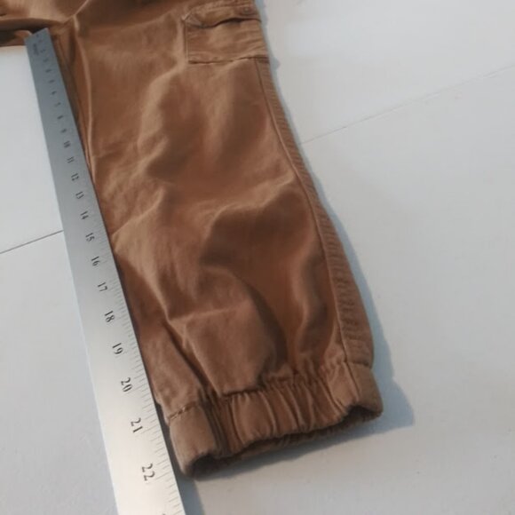 Rayan Club boy's size M (10-12) khaki cargo jogger pants - Picture 9 of 13
